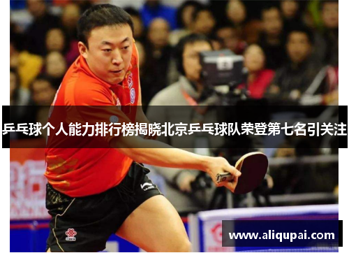 乒乓球个人能力排行榜揭晓北京乒乓球队荣登第七名引关注